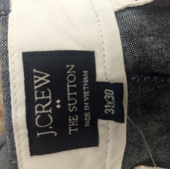 Men's J. Crew The Sutton dress/casual pants 31x30 - Picture 9 of 9